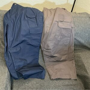 CQR Navy and Grey Cargo Pants lot of 2